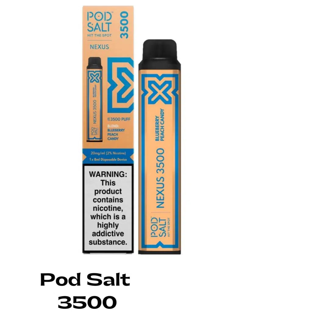 Pod Salt Nexus 3500 Puffs Disposable Vape Device in Dubai UAE