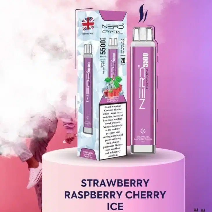 Nerd Crystal 5500 Puffs Disposable Vape in Dubai UAE