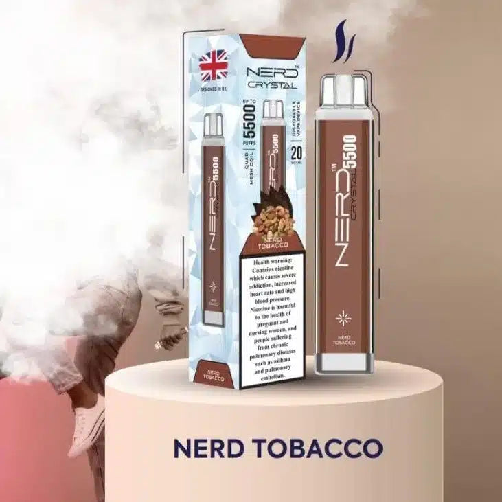 Nerd Crystal 5500 Puffs Disposable Vape in Dubai UAE
