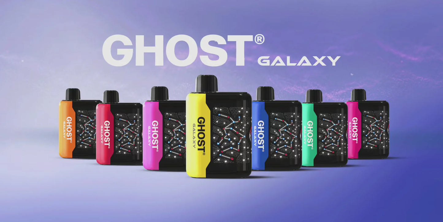 Vapes Bars Ghost Galaxy 25000 Puffs 20mg Disposable Vape In UAE