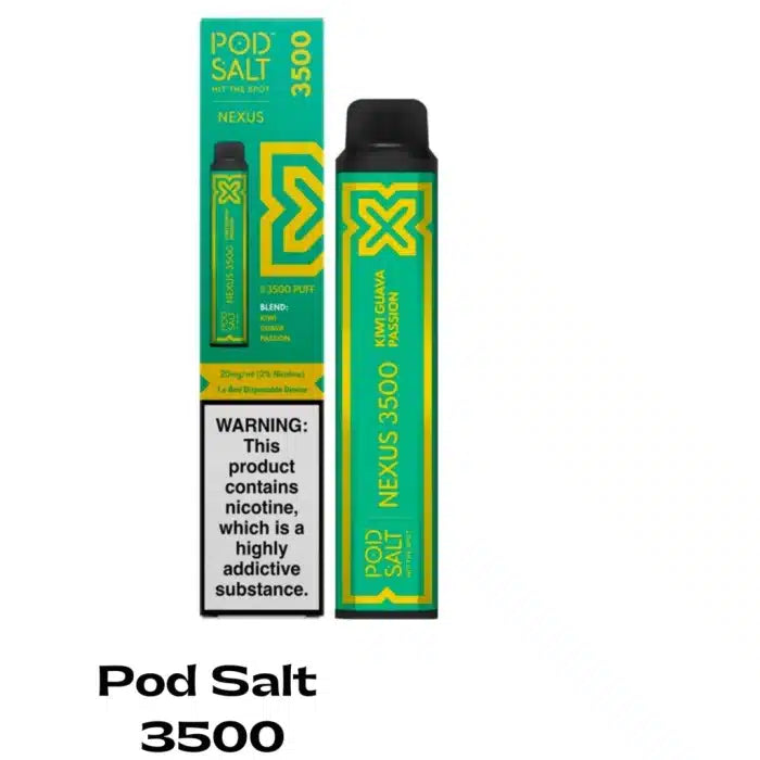 Pod Salt Nexus 3500 Puffs Disposable Vape Device in Dubai UAE