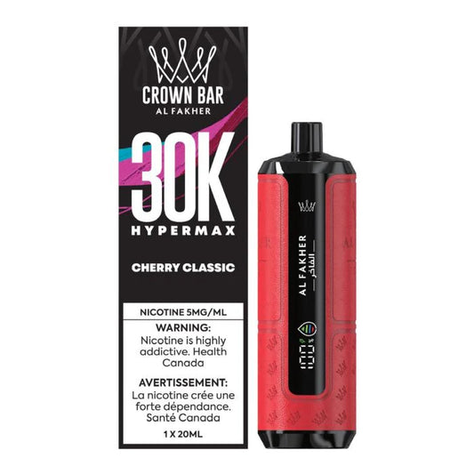 AL FAKHER Crown Bar HYPER MAX 30000 Puffs Disposable Vape in UAE