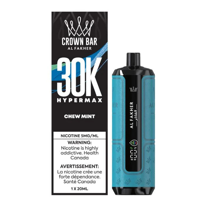 AL FAKHER Crown Bar HYPER MAX 30000 Puffs Disposable Vape in UAE