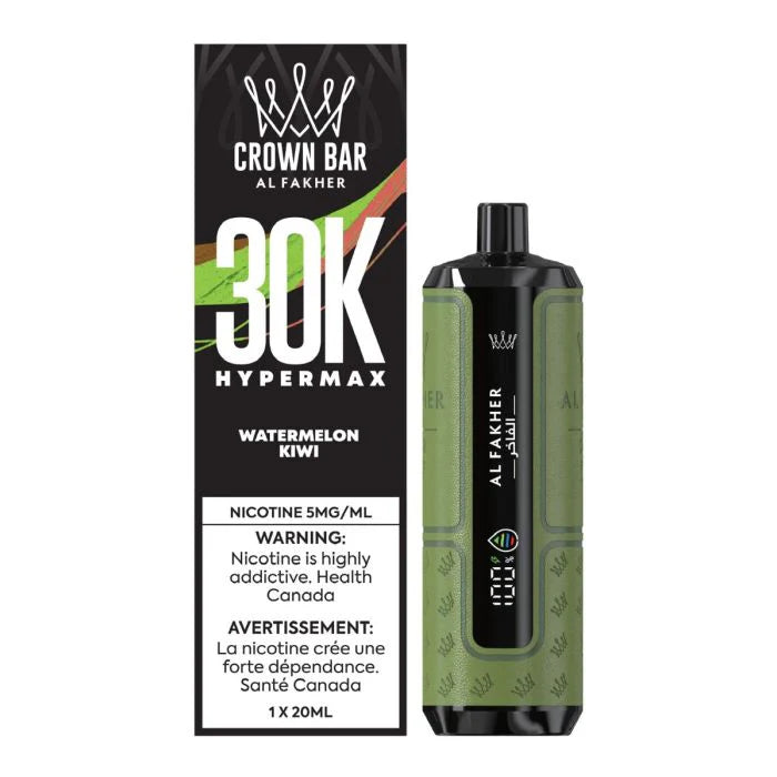AL FAKHER Crown Bar HYPER MAX 30000 Puffs Disposable Vape in UAE