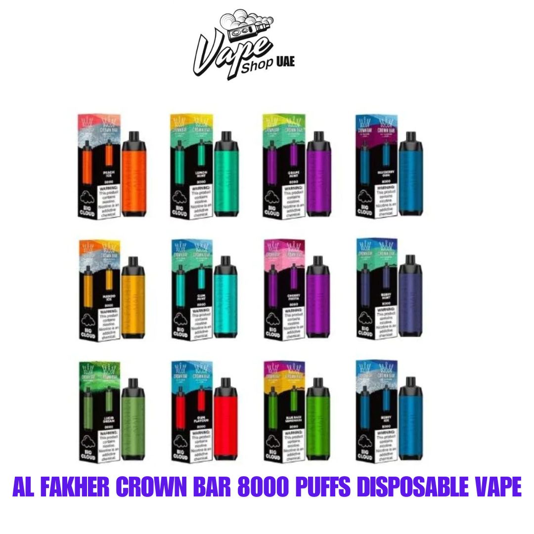 Al Fakher Crown Bar 8000 PUFFS Disposable Vape