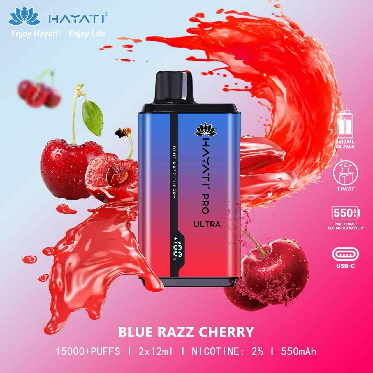 Hayati Pro Ultra 15000 Puffs Disposable Vape In Dubai UAE