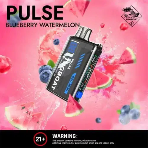 TUGBOAT Pulse 20000 Puffs 50mg Nicotine Disposable Vape in UAE