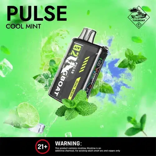 TUGBOAT Pulse 20000 Puffs 50mg Nicotine Disposable Vape in UAE