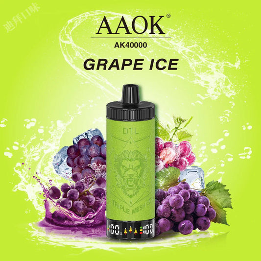 AAOK AK40000 Puffs Disposable Vape in Dubai UAE