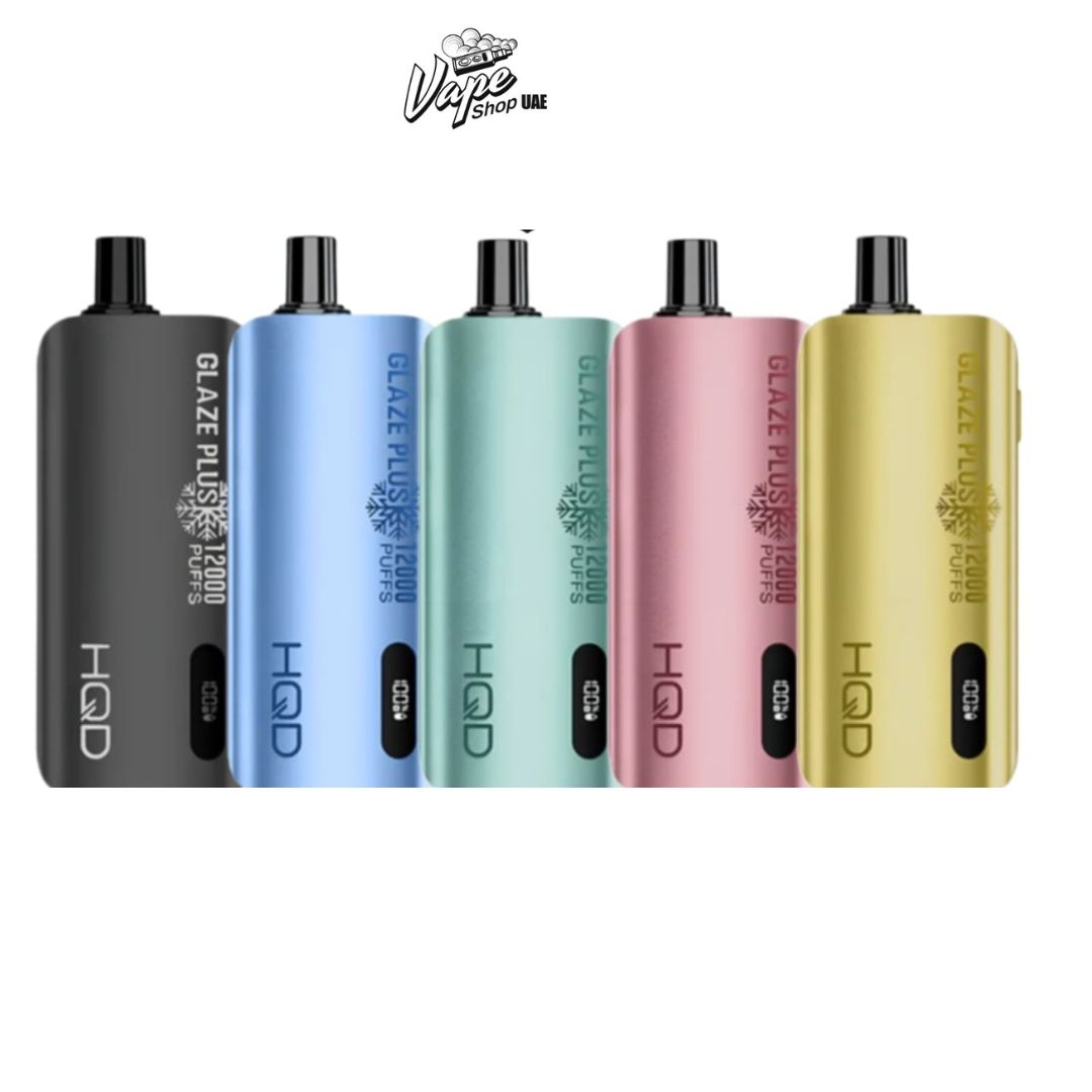 HQD Glaze Plus 12000 Puffs Disposable Vape in Dubai UAE