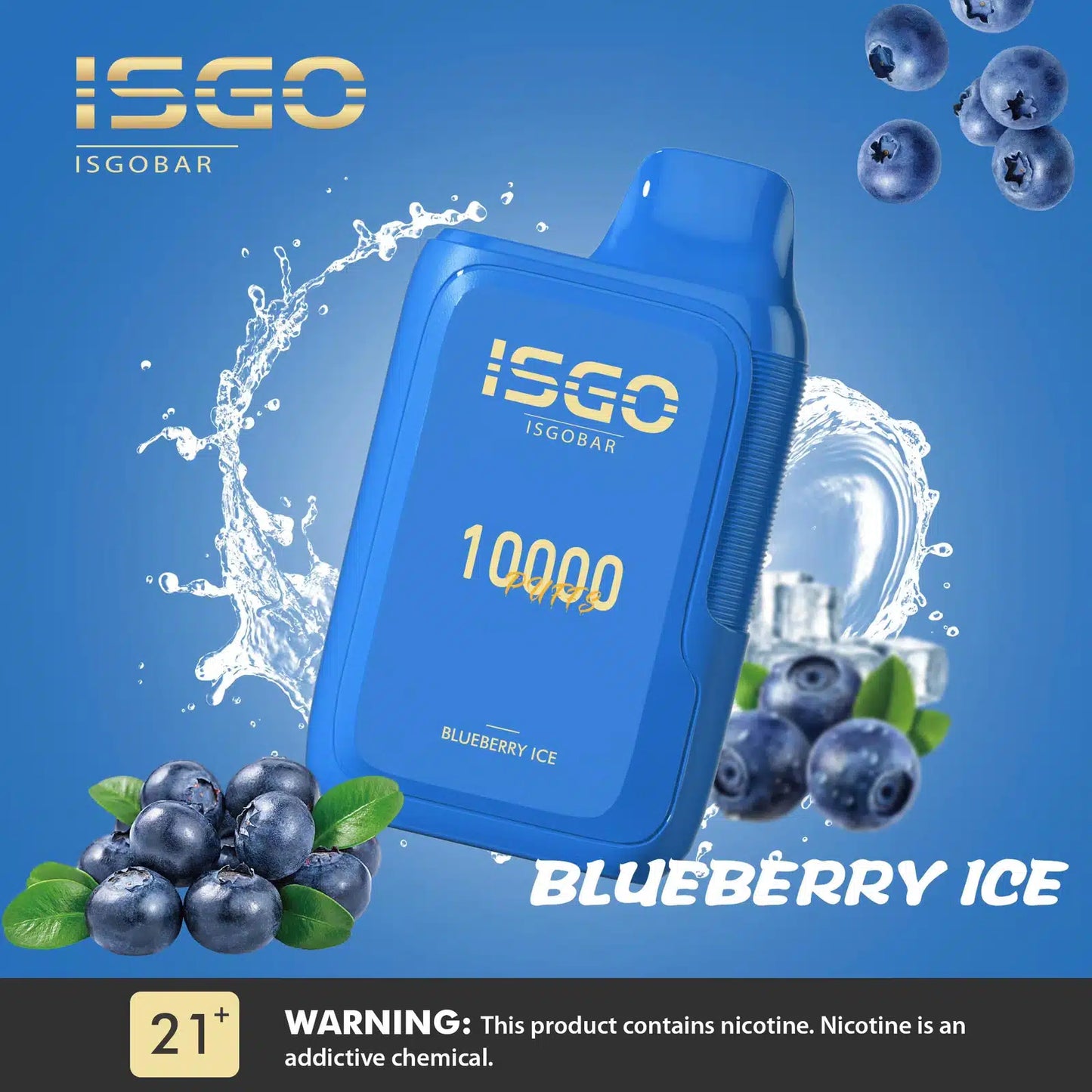 ISGO Bar 10000 Puffs Disposables Vape 2% in Dubai Abu Dhabi UAE