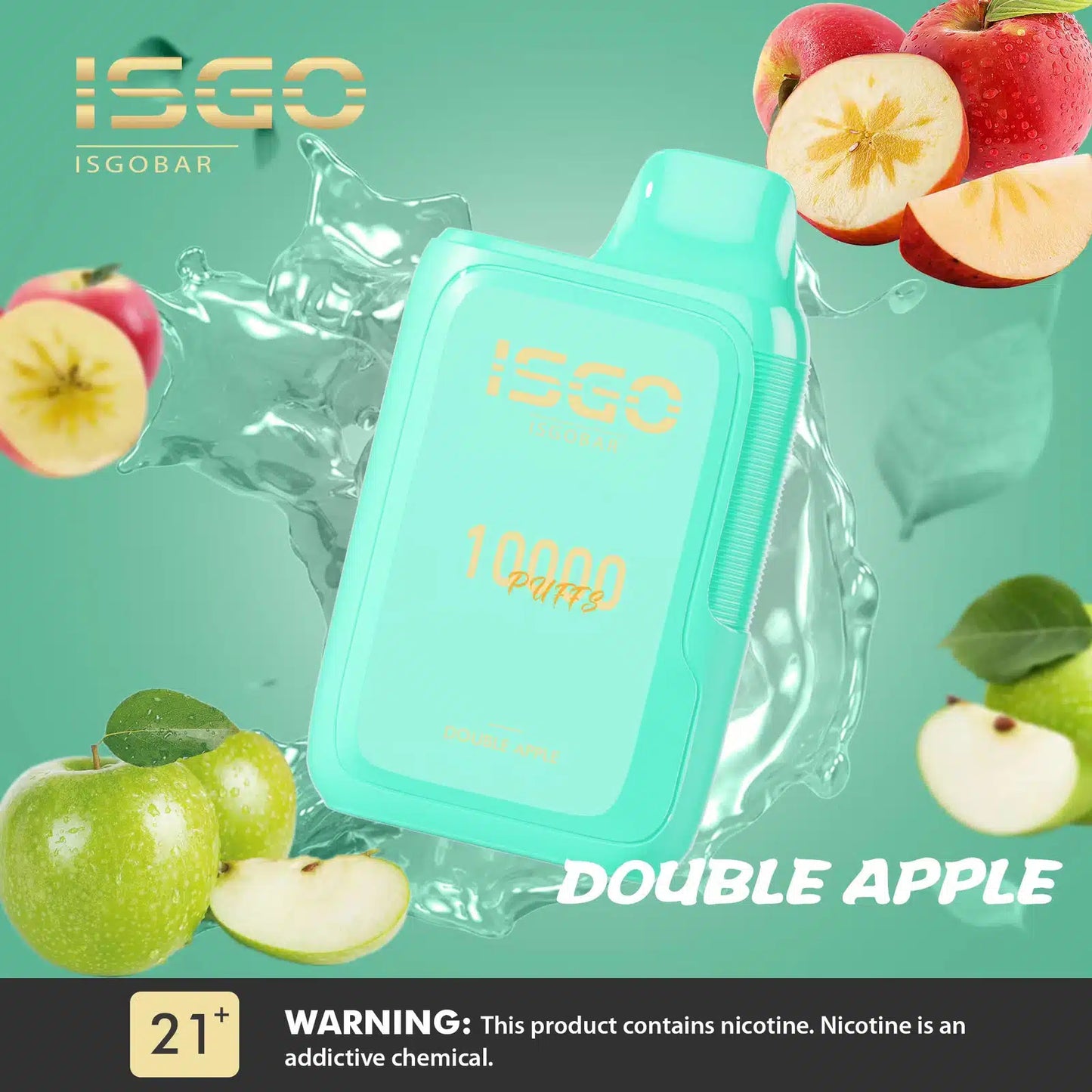 ISGO Bar 10000 Puffs Disposables Vape 2% in Dubai Abu Dhabi UAE