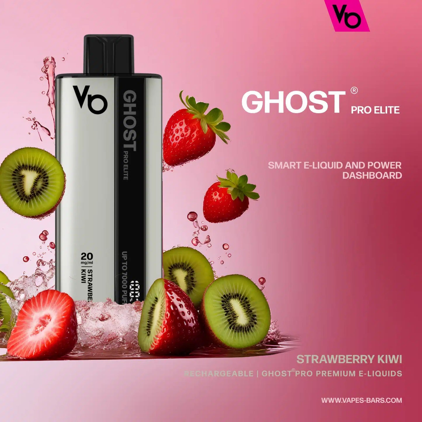 Vapes Bars Ghost Pro Elite 7000 Puffs Disposable Vape in Dubai UAE