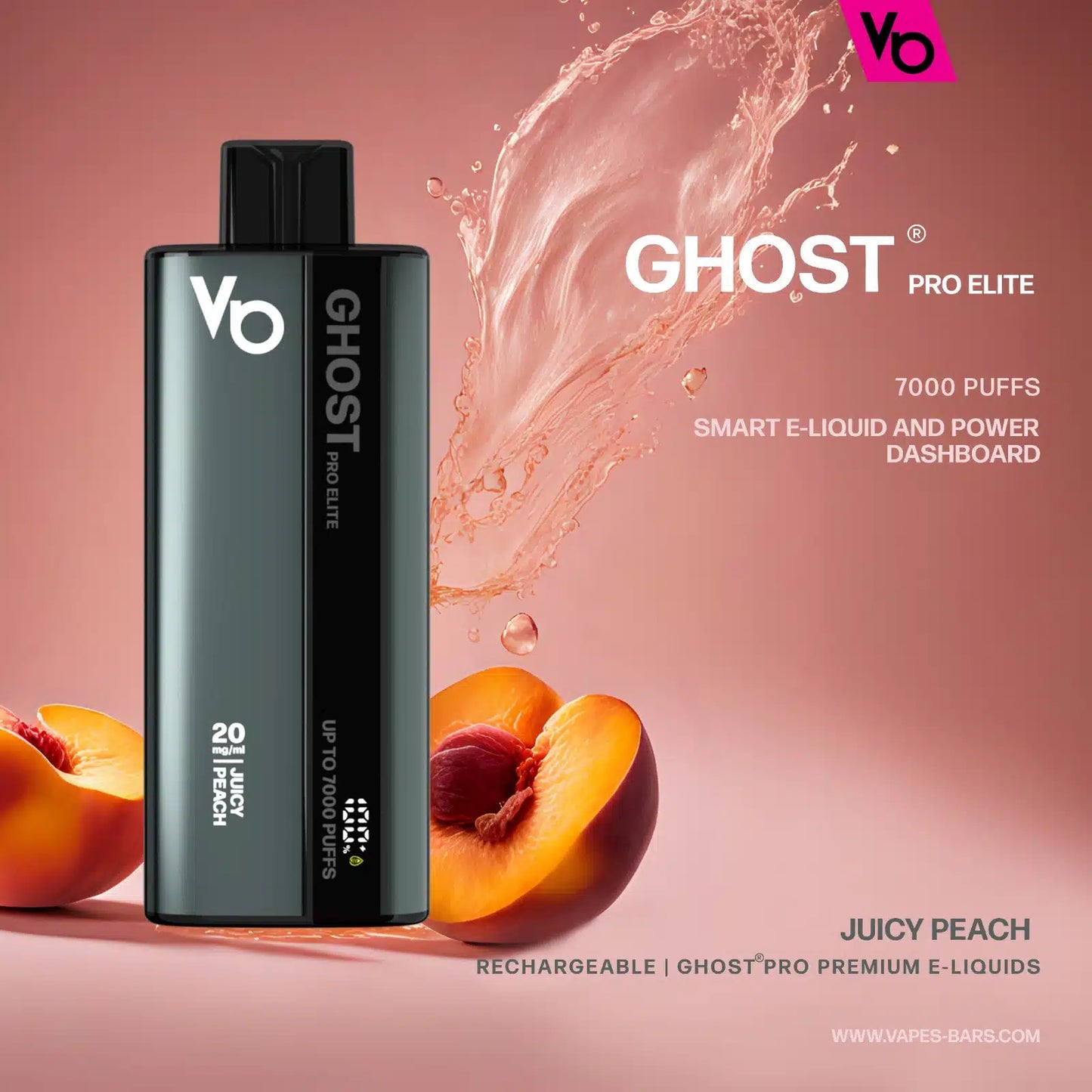 Vapes Bars Ghost Pro Elite 7000 Puffs Disposable Vape in Dubai UAE