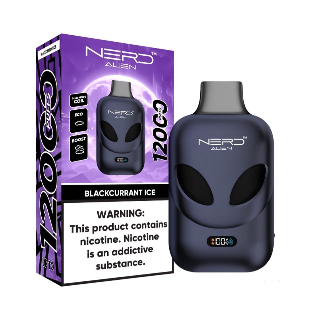 Nerd Alien 12000 Puffs Disposable Vape In Dubai UAE