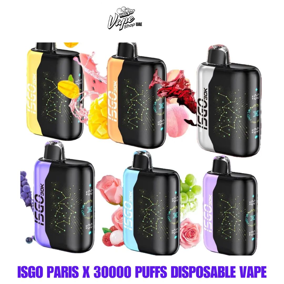 Isgo Paris X 30000 Puffs Disposable Vape In Dubai Abu Dhabi UAE