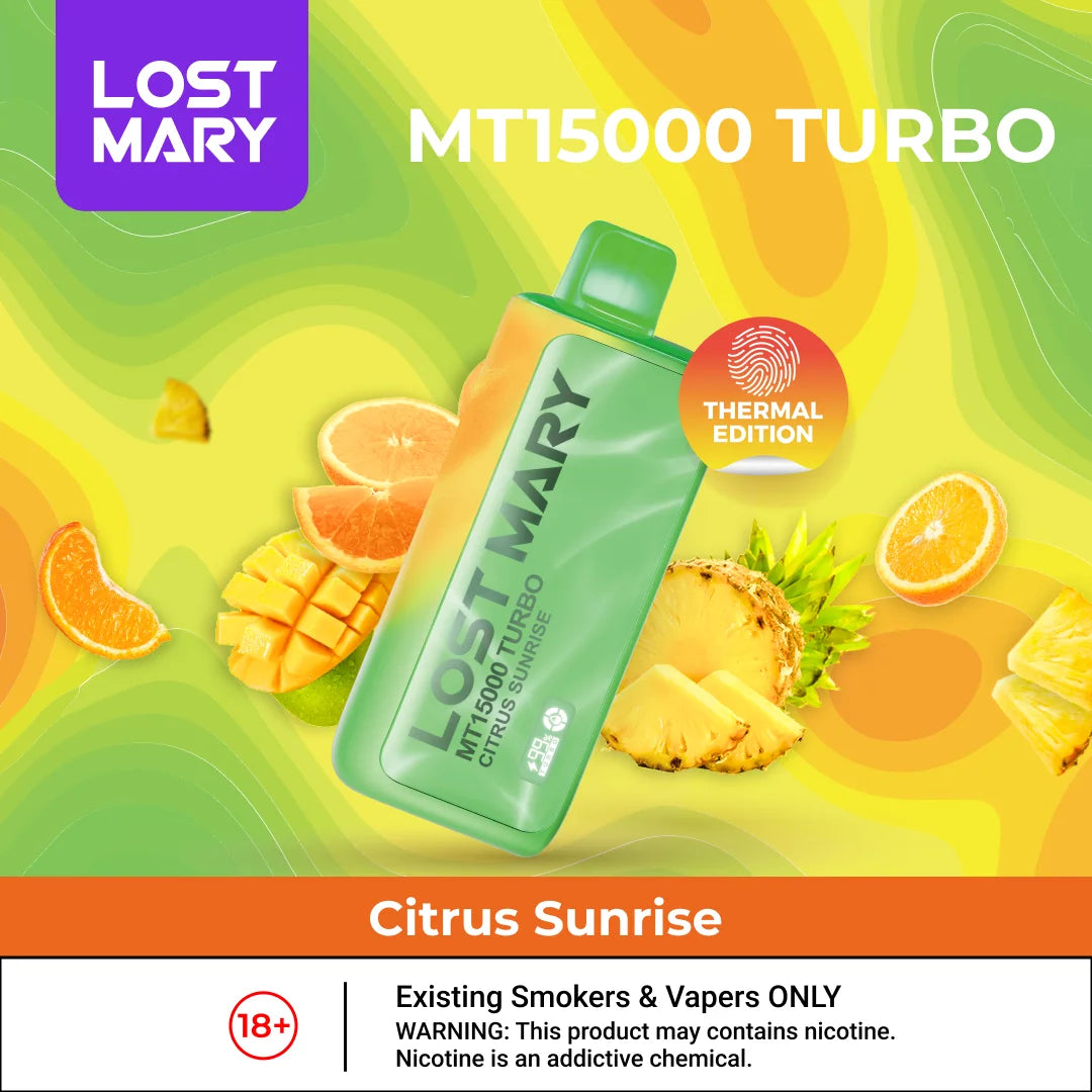 Lost Mary MT15000 Turbo Disposable Vape 15000 Puffs In UAE