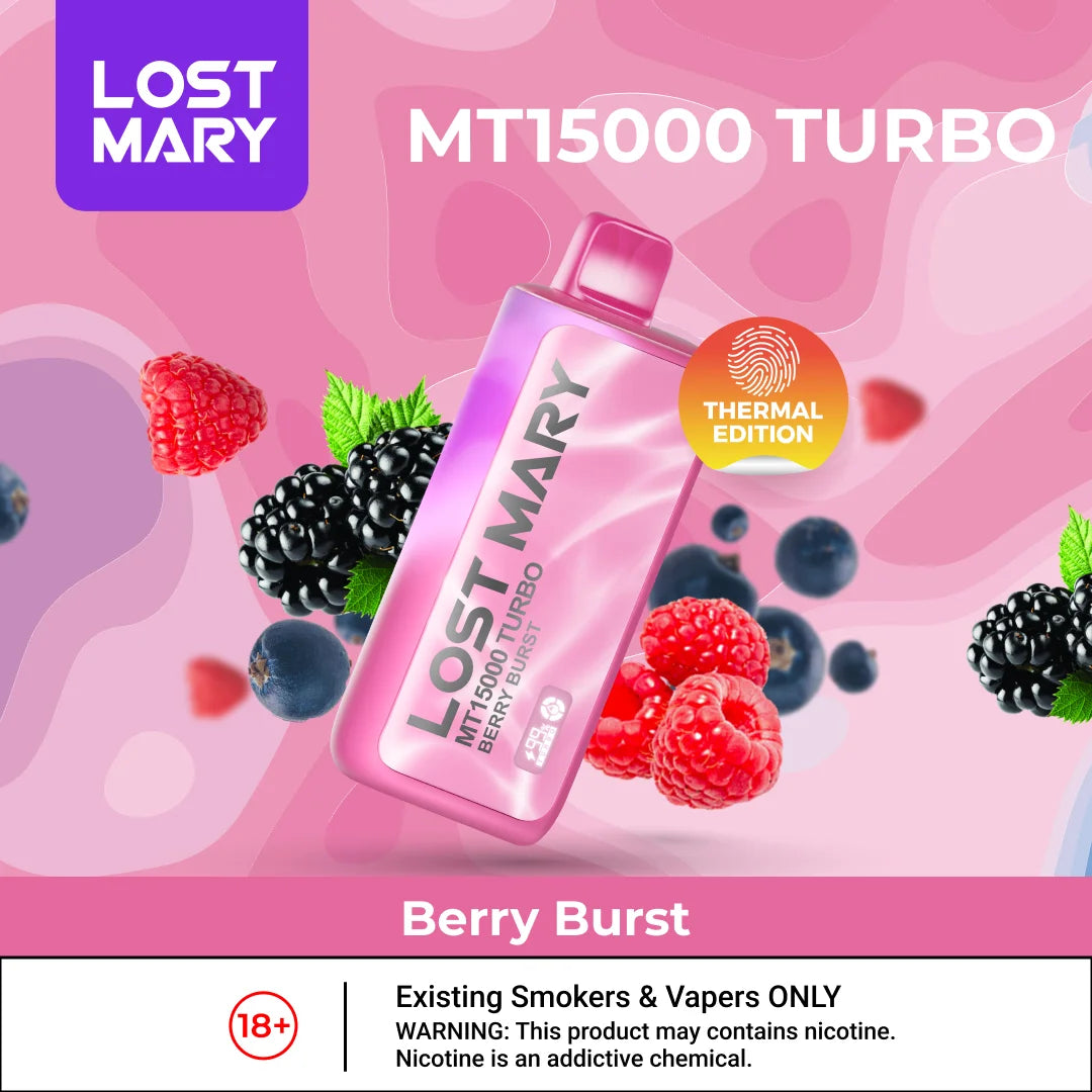 Lost Mary MT15000 Turbo Disposable Vape 15000 Puffs In UAE