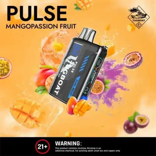 TUGBOAT Pulse 20000 Puffs 50mg Nicotine Disposable Vape in UAE
