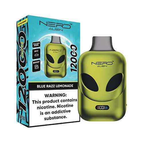 Nerd Alien 12000 Puffs Disposable Vape In Dubai UAE
