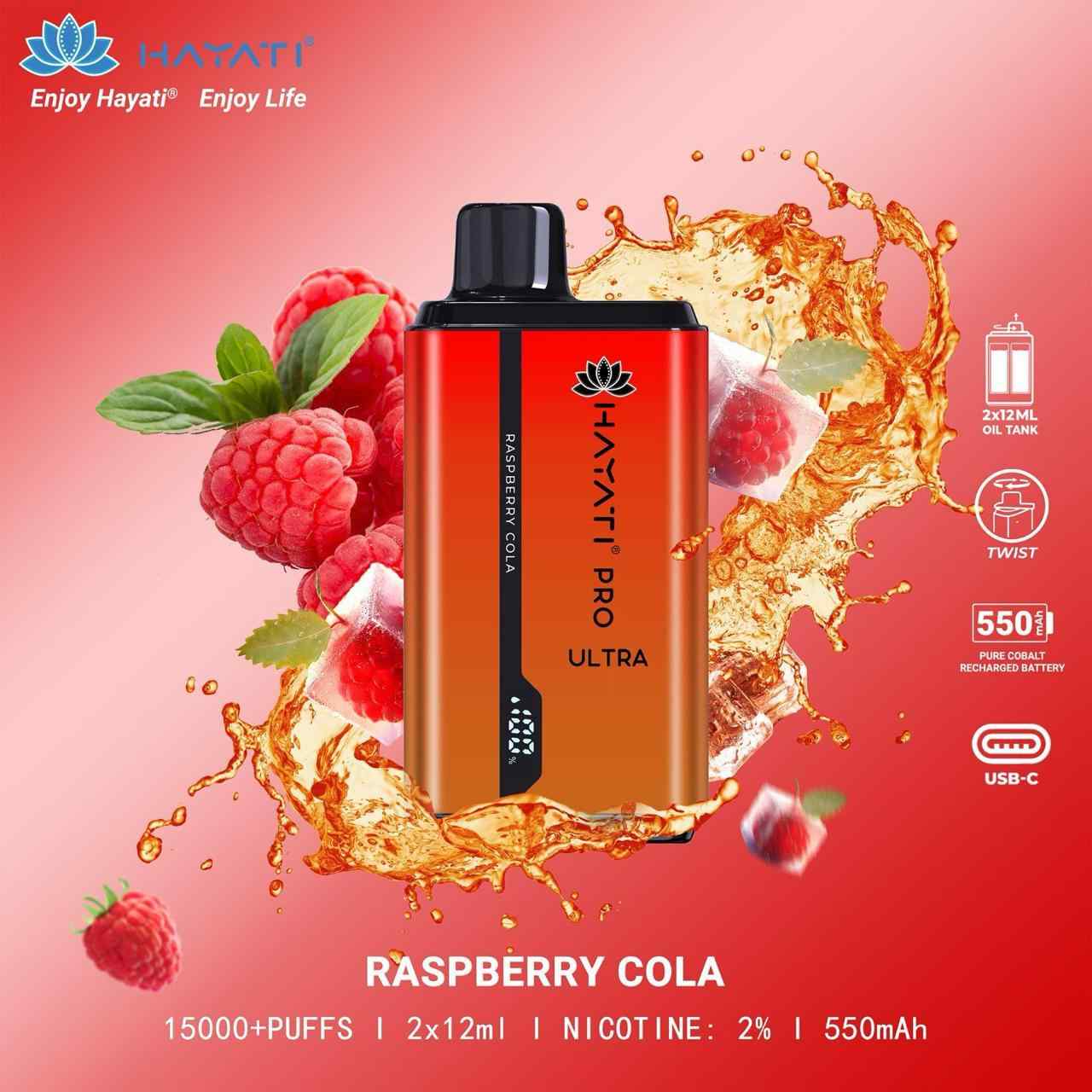 Hayati Pro Ultra 15000 Puffs Disposable Vape In Dubai UAE
