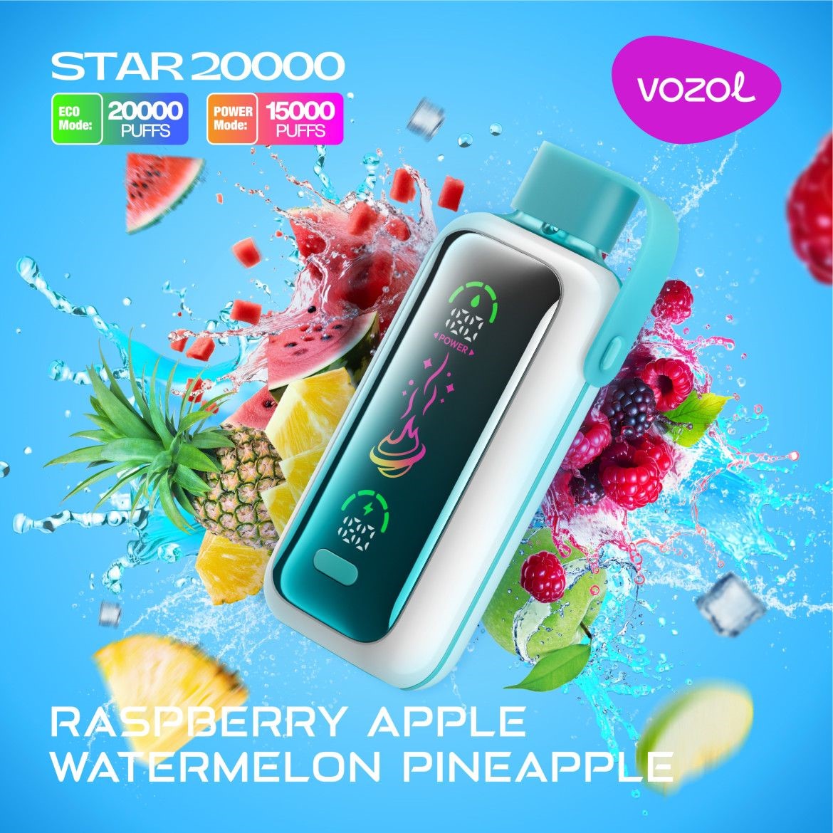 Vozol Star 20000 Puffs Disposable Vape In Dubai UAE