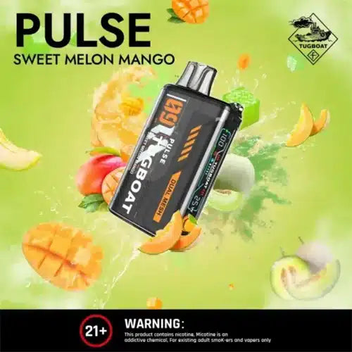 TUGBOAT Pulse 20000 Puffs 50mg Nicotine Disposable Vape in UAE