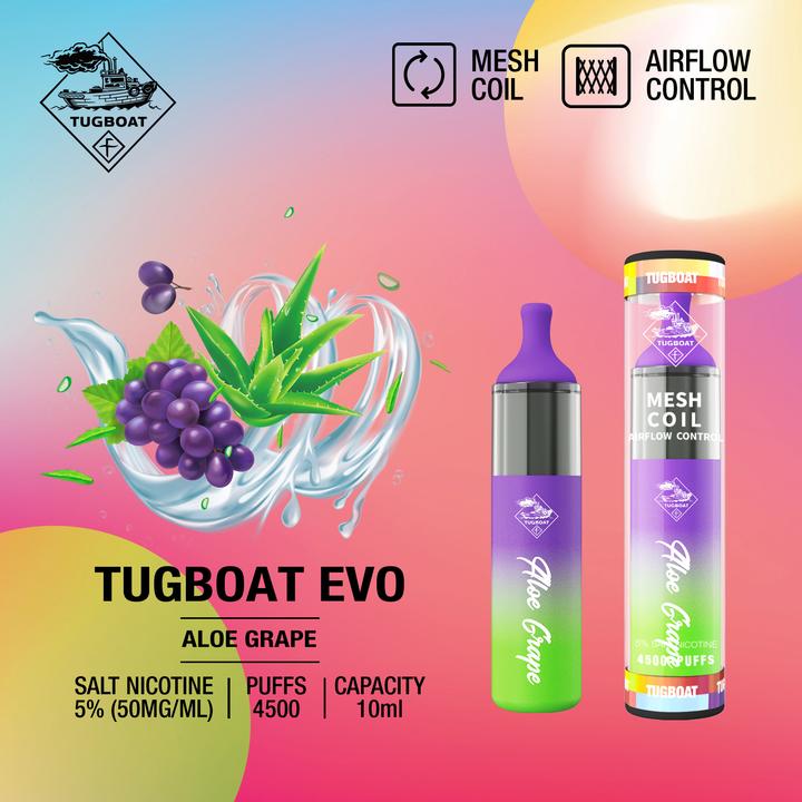 Tugboat EVO 4500 Puffs Disposable Vape in Dubai UAE