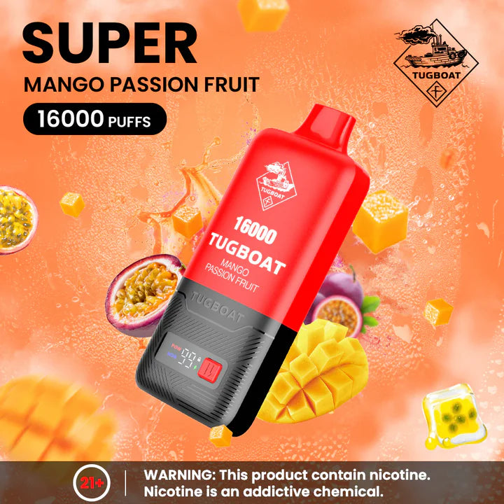 Tugboat Super Kit 16000 Puffs Disposable Vape in Dubai UAE
