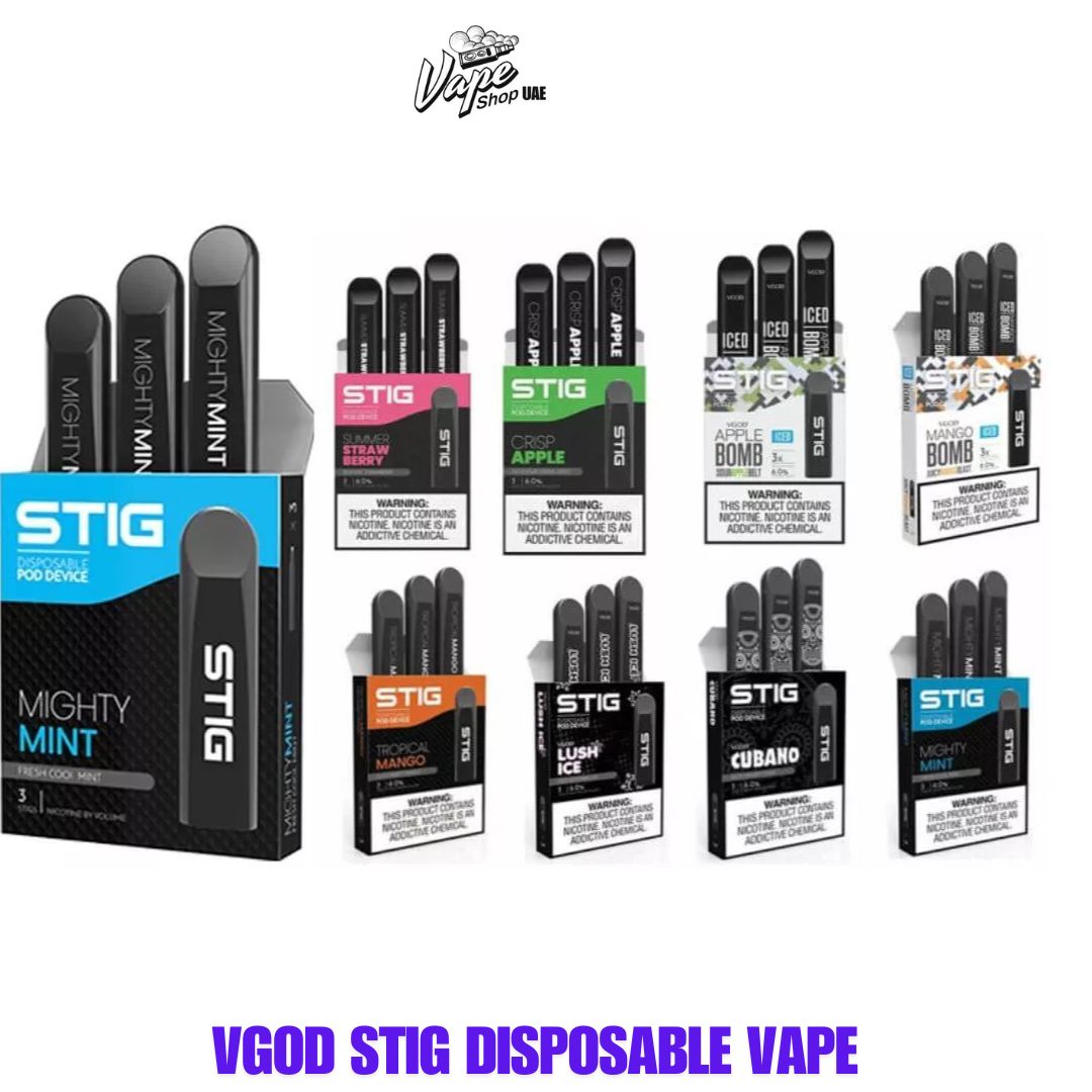 Vgod Stig Disposable Vape in Dubai Abu Dhabi UAE