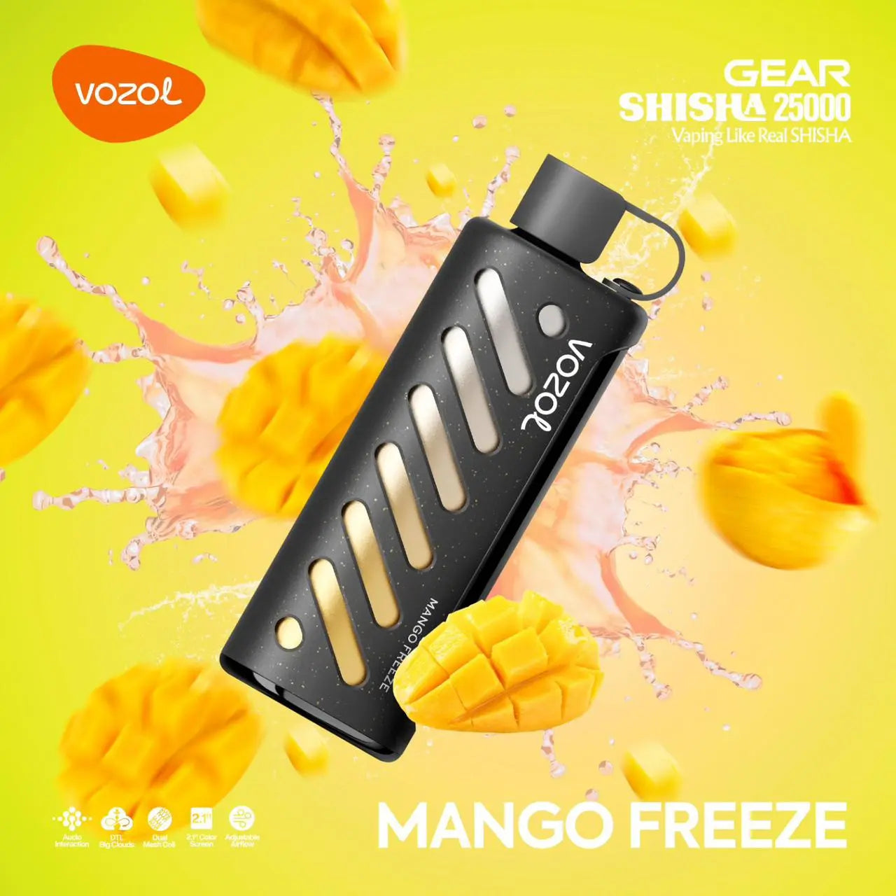 Vozol Gear Shisha 25000 Puffs Disposable Vape In UAE