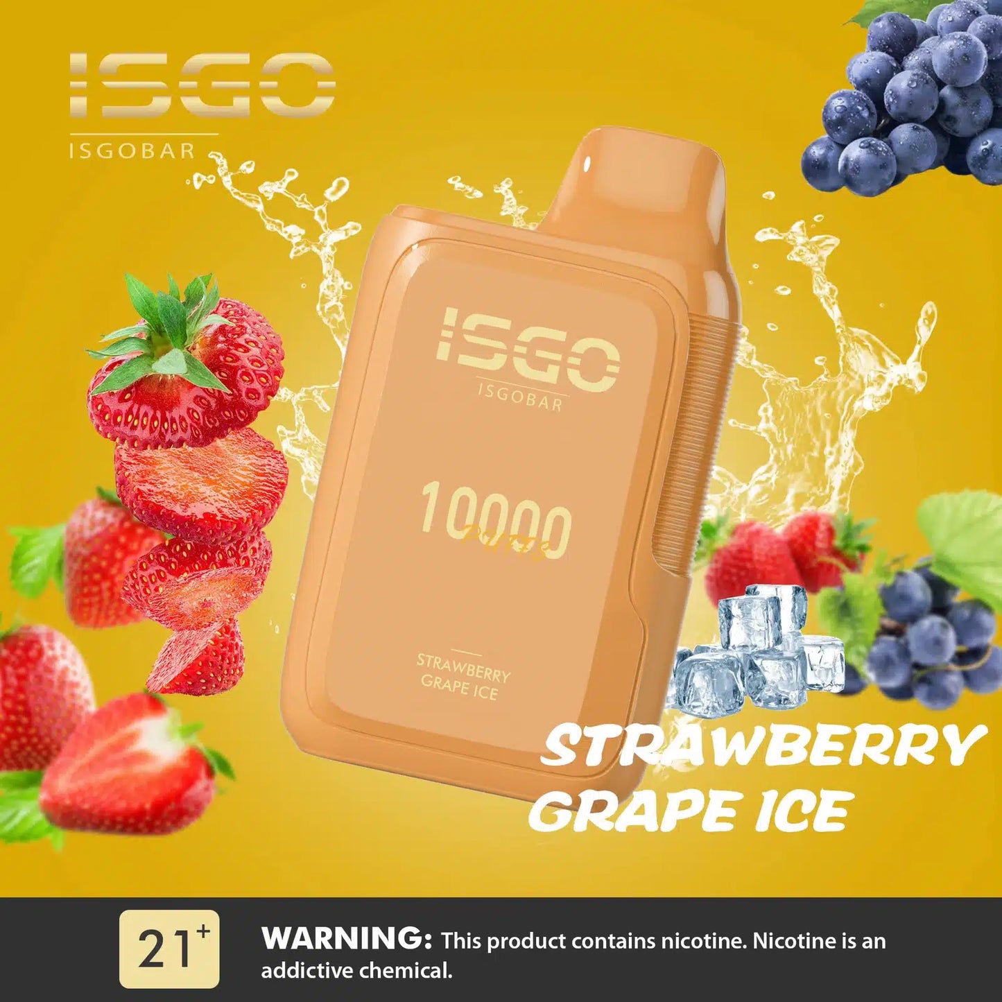 ISGO Bar 10000 Puffs Disposables Vape 2% in Dubai Abu Dhabi UAE