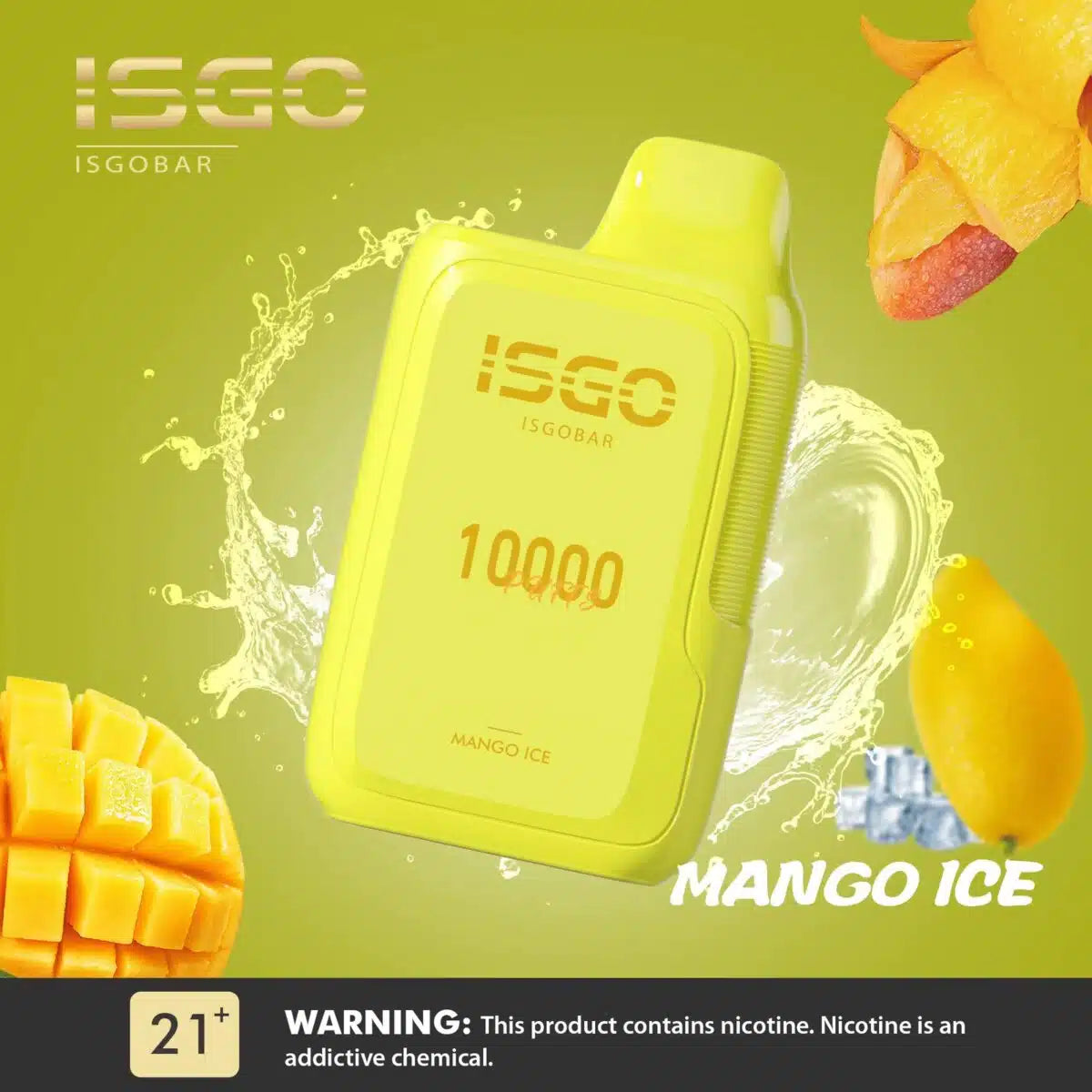 ISGO Bar 10000 Puffs Disposables Vape 2% in Dubai Abu Dhabi UAE