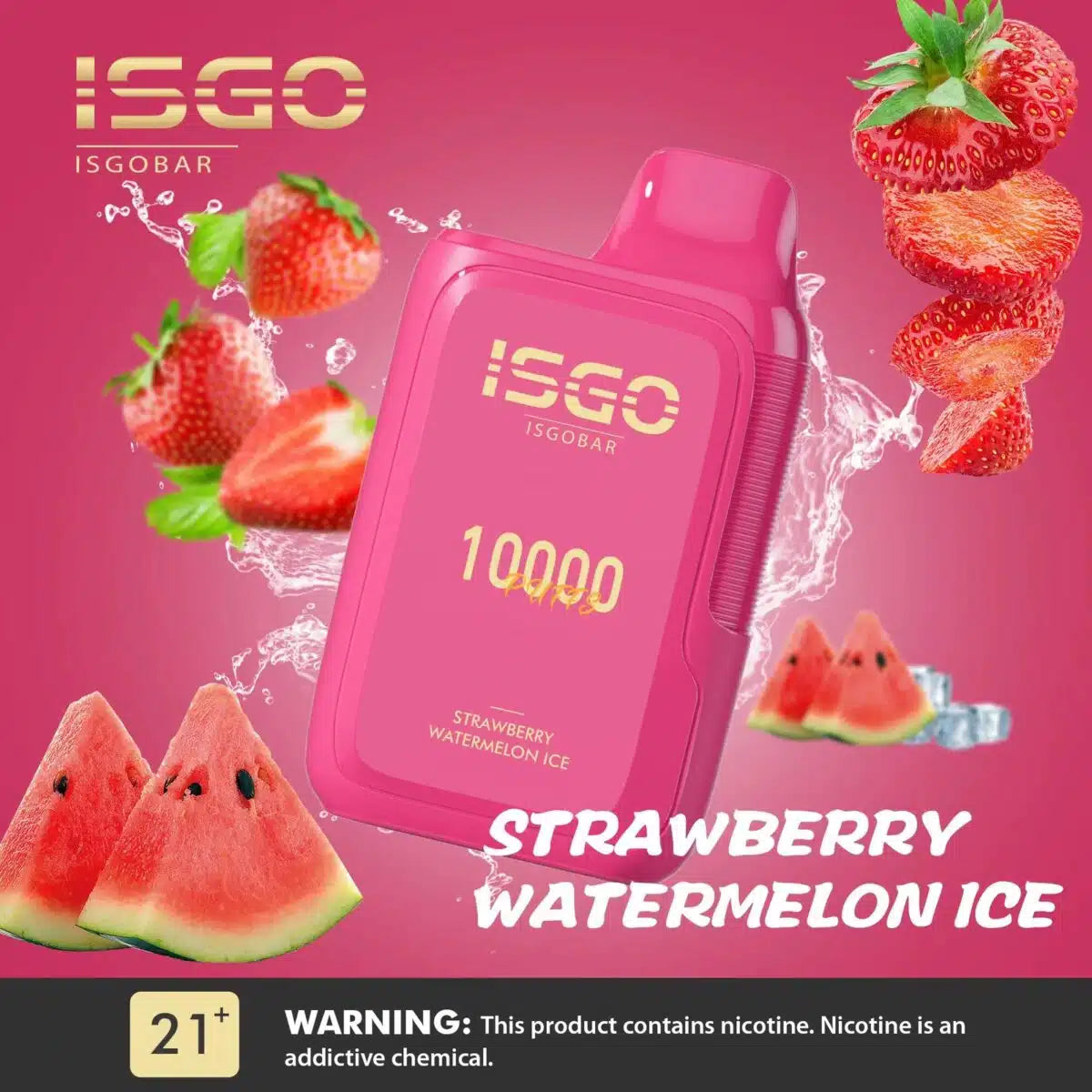 ISGO Bar 10000 Puffs Disposables Vape 2% in Dubai Abu Dhabi UAE