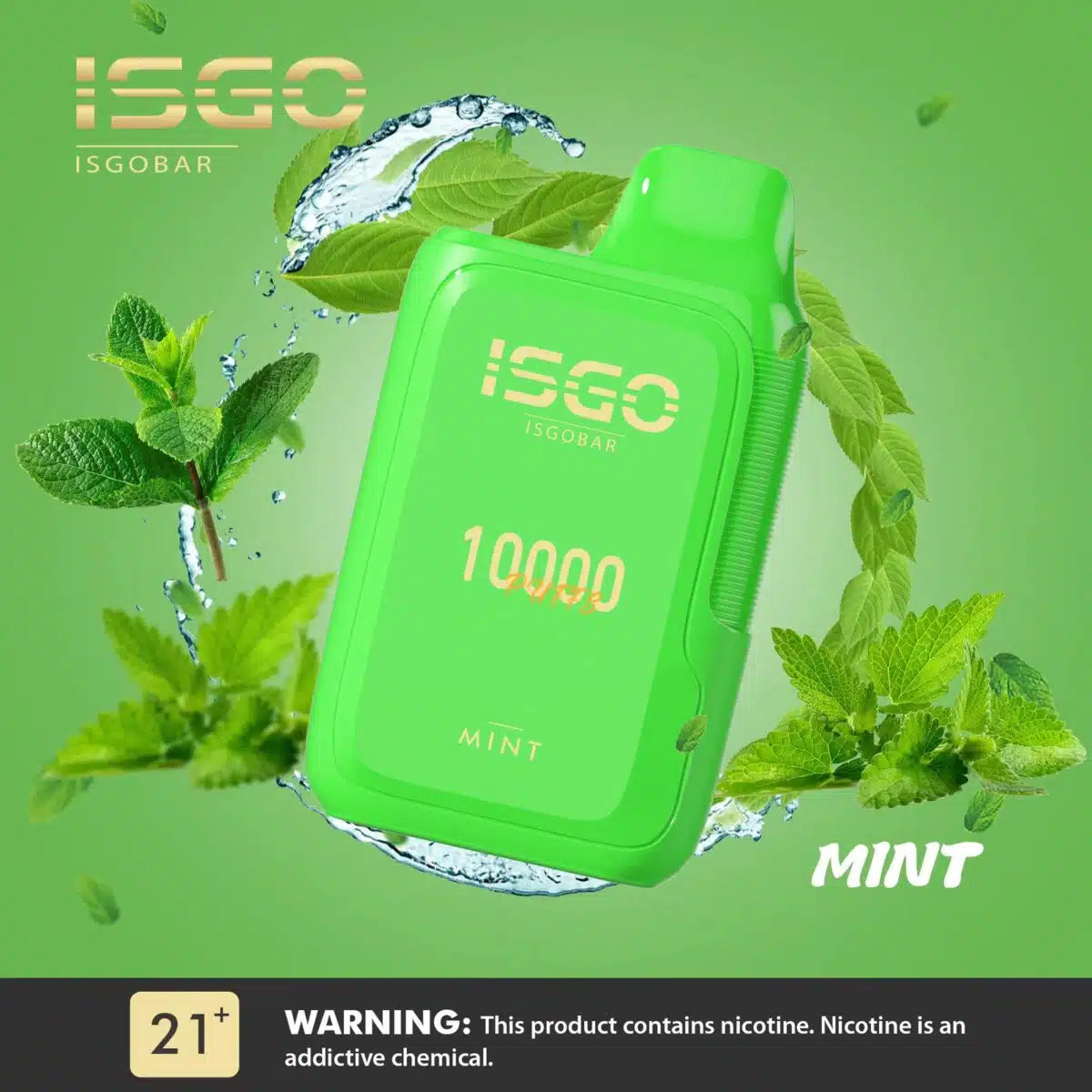 ISGO Bar 10000 Puffs Disposables Vape 2% in Dubai Abu Dhabi UAE