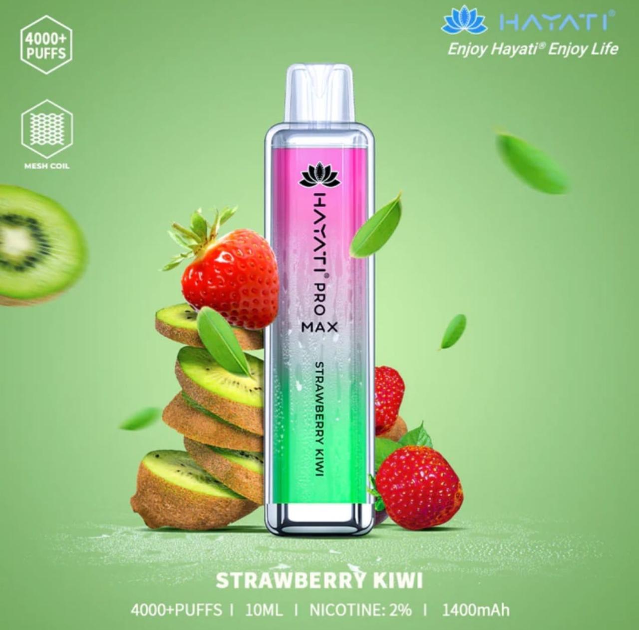 HAYATI Pro Max 4000 Puffs 20mg Disposable Vape in Dubai UAE