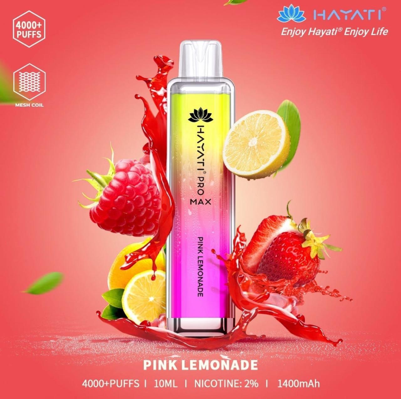 HAYATI Pro Max 4000 Puffs 20mg Disposable Vape in Dubai UAE