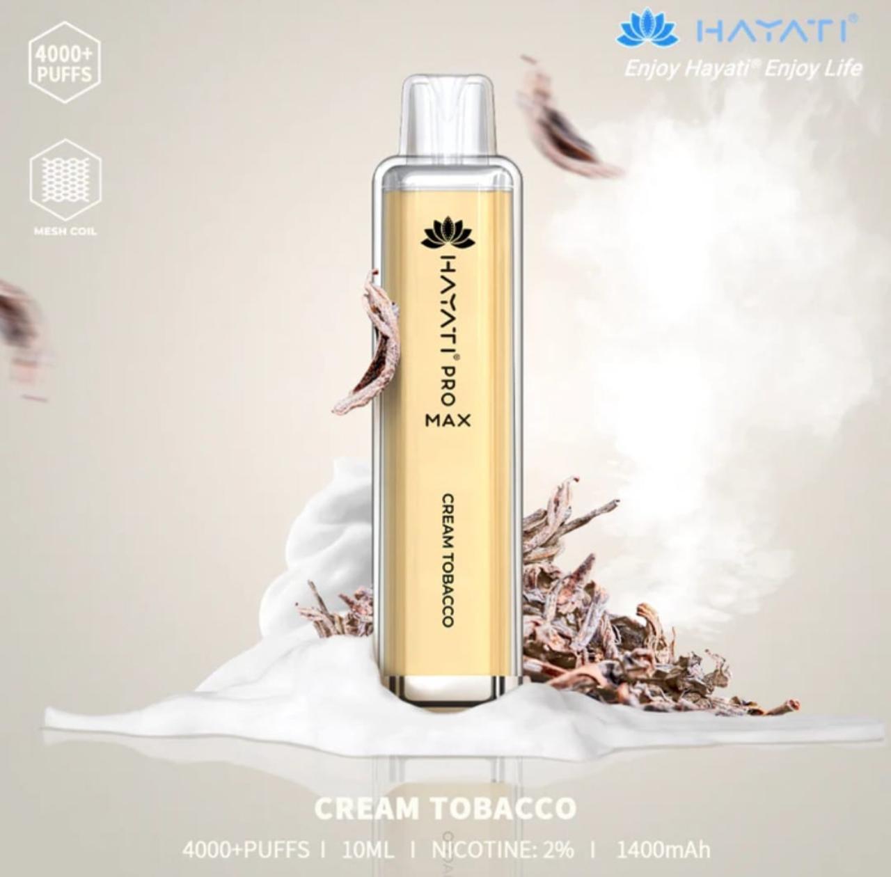 HAYATI Pro Max 4000 Puffs 20mg Disposable Vape in Dubai UAE