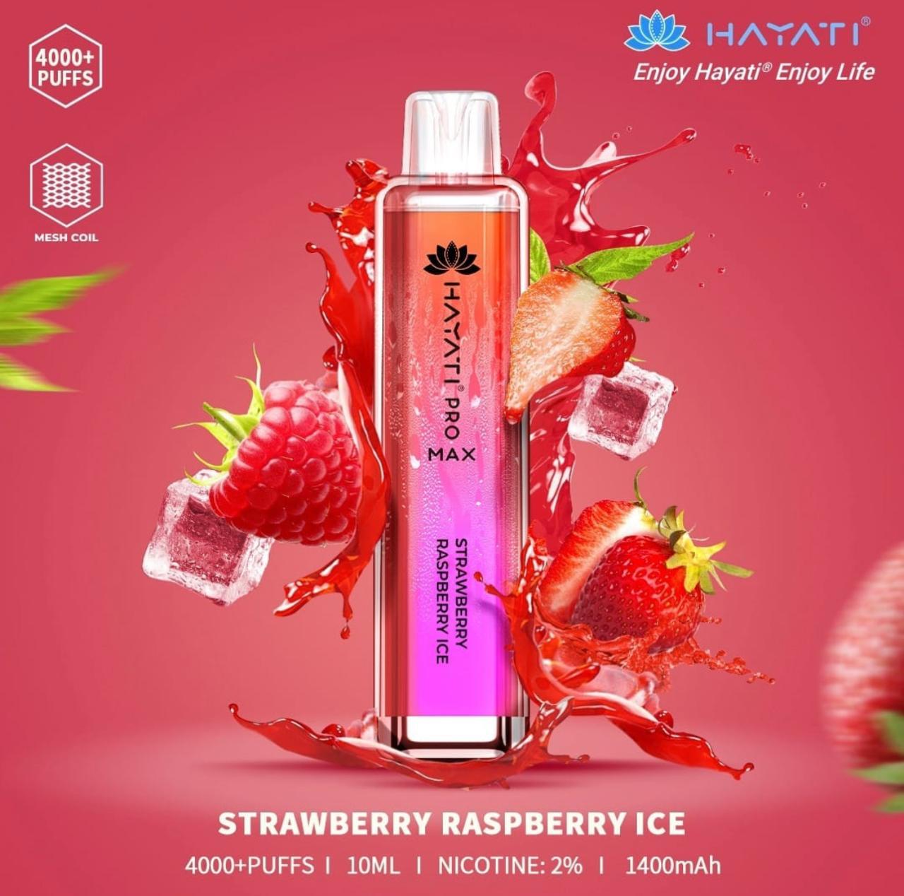 HAYATI Pro Max 4000 Puffs 20mg Disposable Vape in Dubai UAE