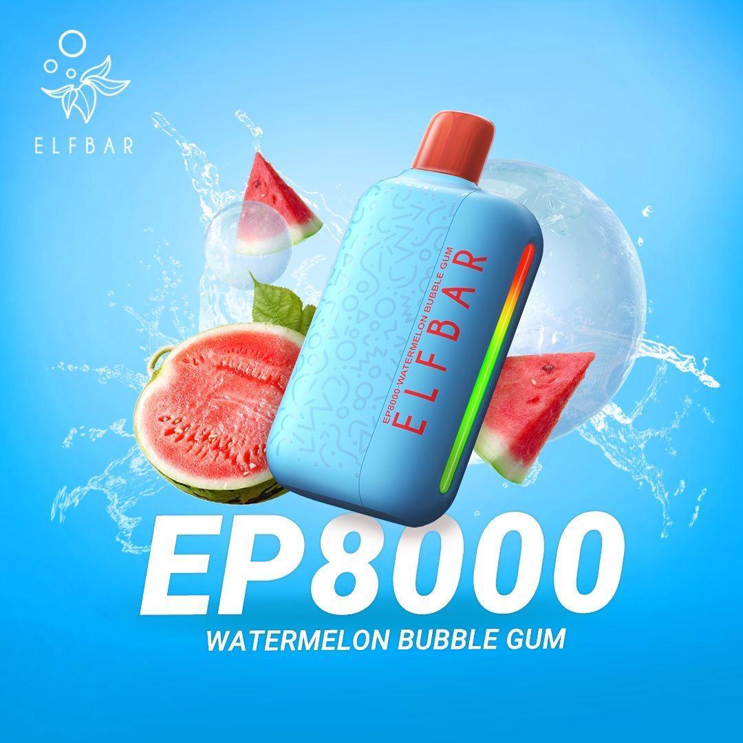 ELF Bar EP8000 Puffs Disposable Vape 20mg in Dubai UAE