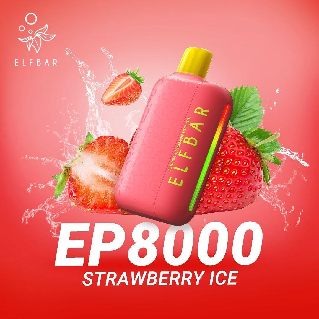 ELF Bar EP8000 Puffs Disposable Vape 20mg in Dubai UAE