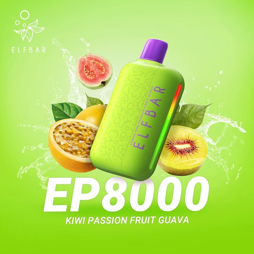 ELF Bar EP8000 Puffs Disposable Vape 20mg in Dubai UAE