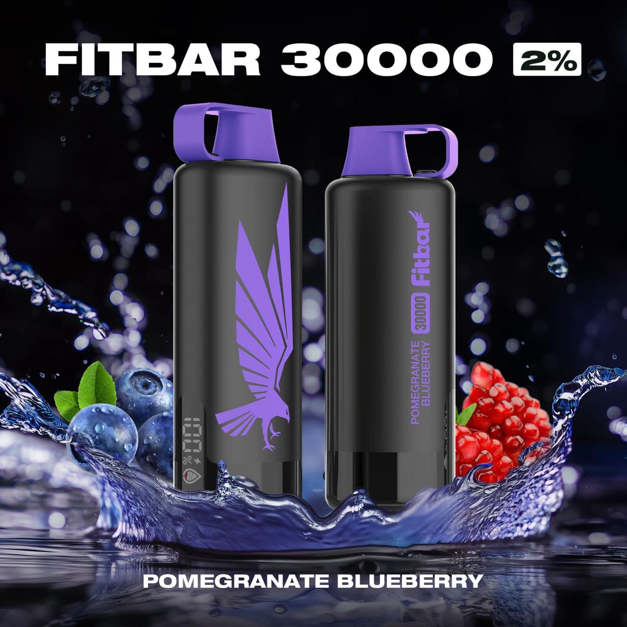 FITBAR Shisha 30000 Puffs 20MG Disposable Vape in Dubai UAE