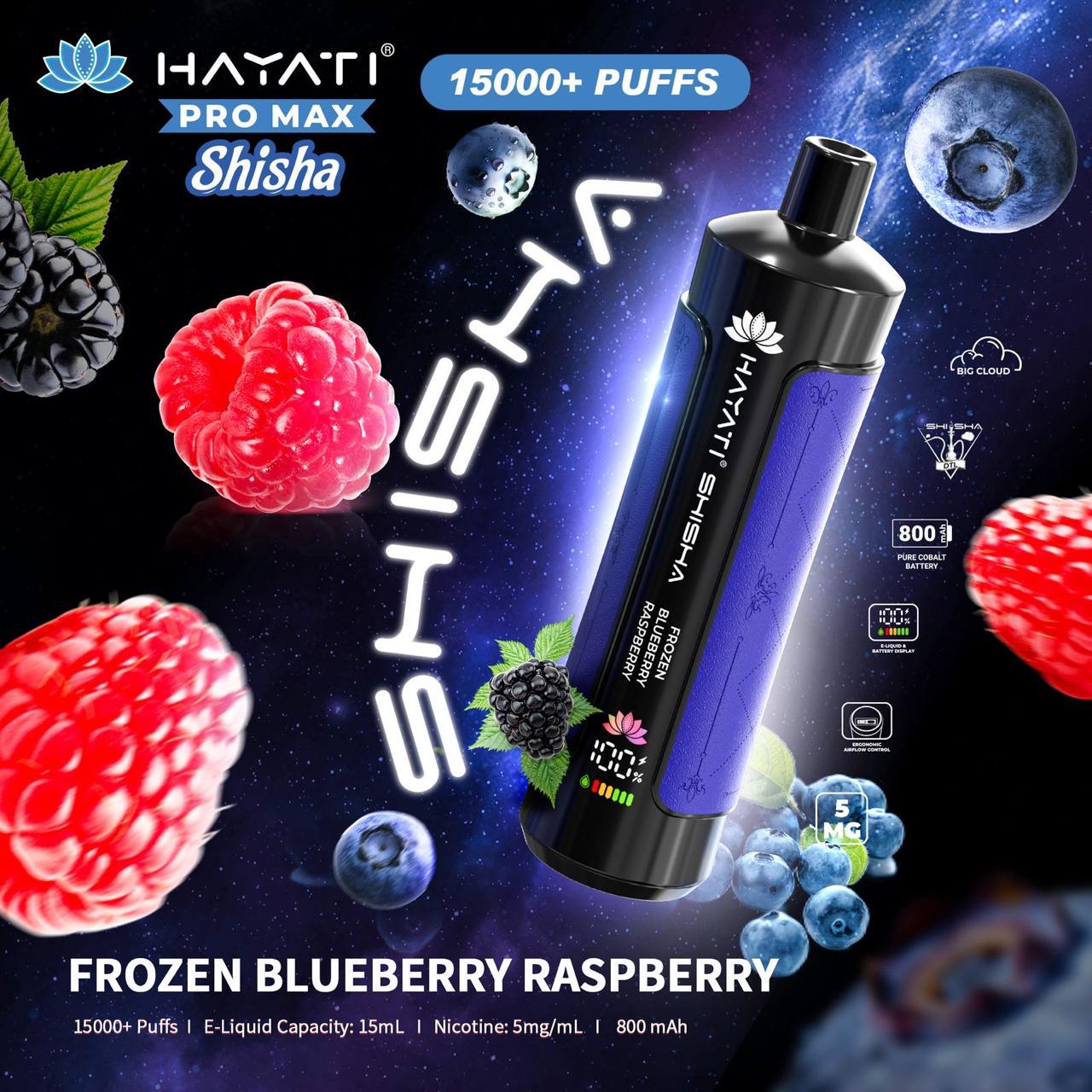 Hayati Pro Max Shisha 15000 Puffs Disposable Vape In Dubai UAE