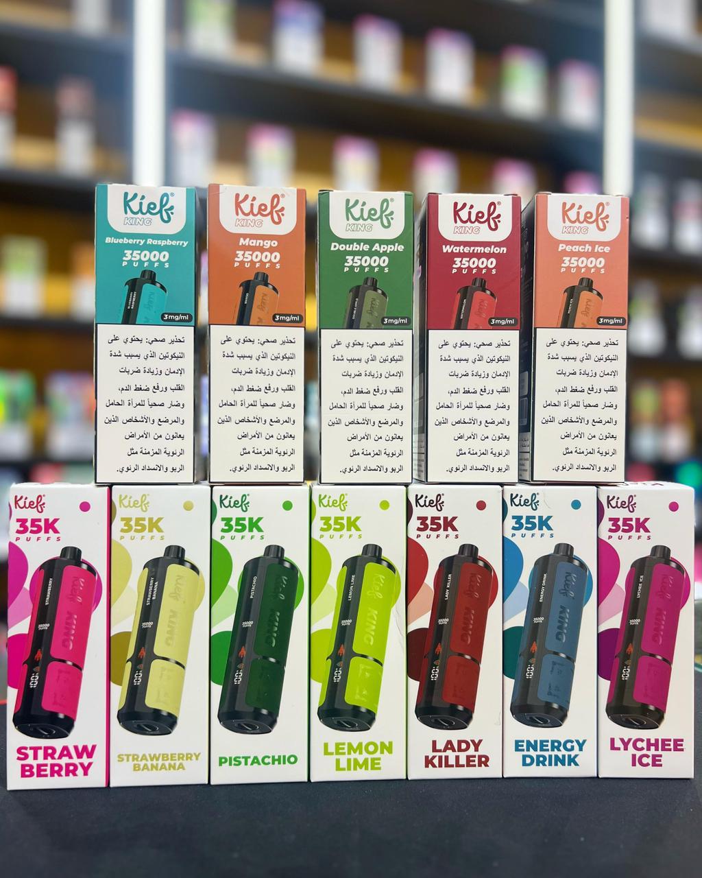 Kief King 35000 Puff Disposable Vape in Dubai UAE