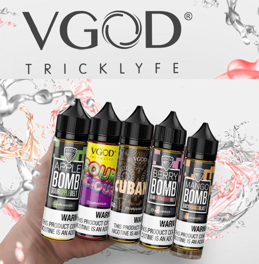 VGOD E-LIQUID 60ML ALL FLAVORS 3MG & 6MG NICOTINE in UAE