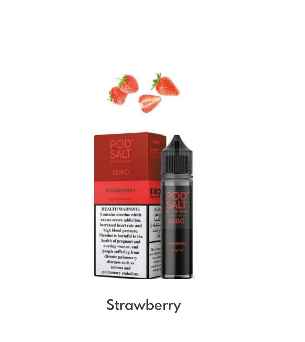 Pod Salt E-Liquid 50ml 3mg | Subo E-Juice UAE
