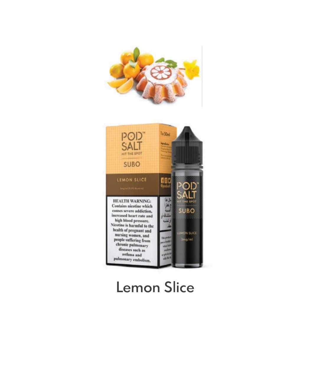 Pod Salt E-Liquid 50ml 3mg | Subo E-Juice UAE