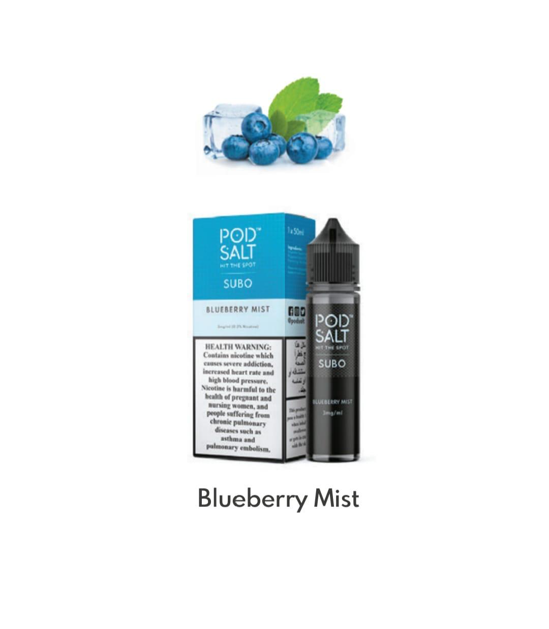 Pod Salt E-Liquid 50ml 3mg | Subo E-Juice UAE
