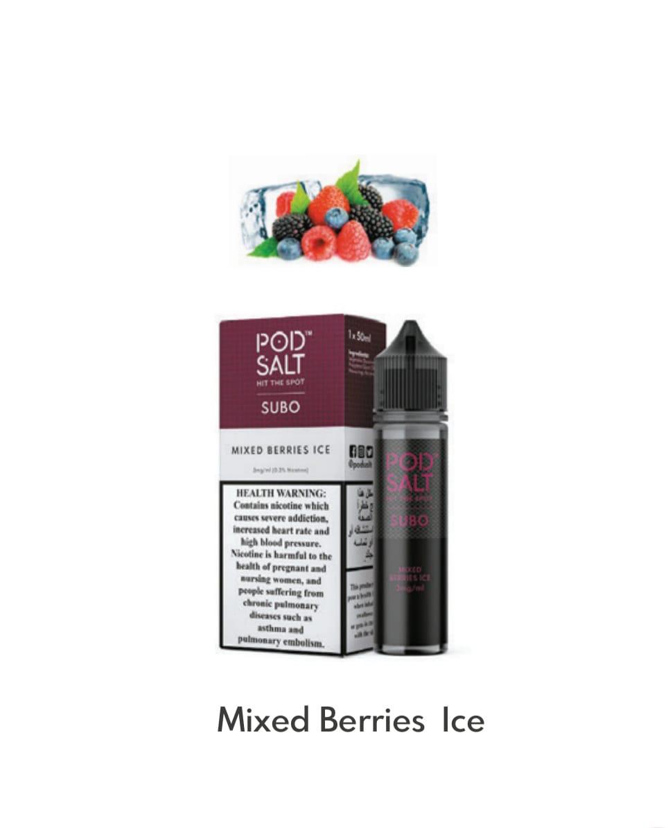 Pod Salt E-Liquid 50ml 3mg | Subo E-Juice UAE
